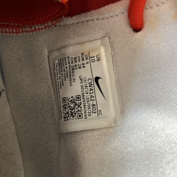 Nike Kyrie 6 TB PROMO. TEAM ORANGE/WHITE-WHITE. - Picture 9 of 9